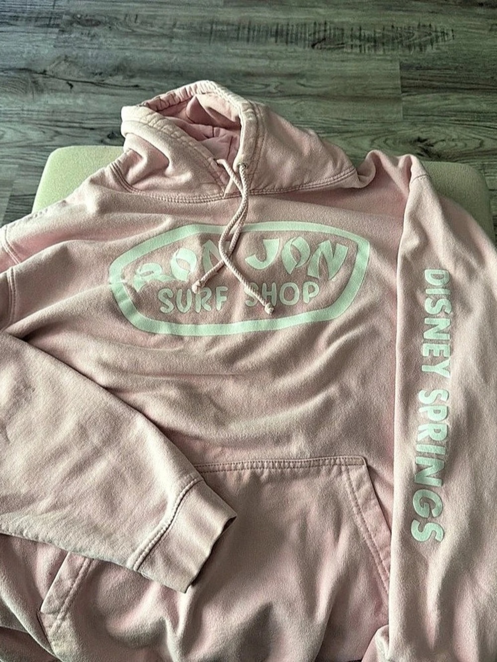Ron Jon Pink Hoodie Size Large